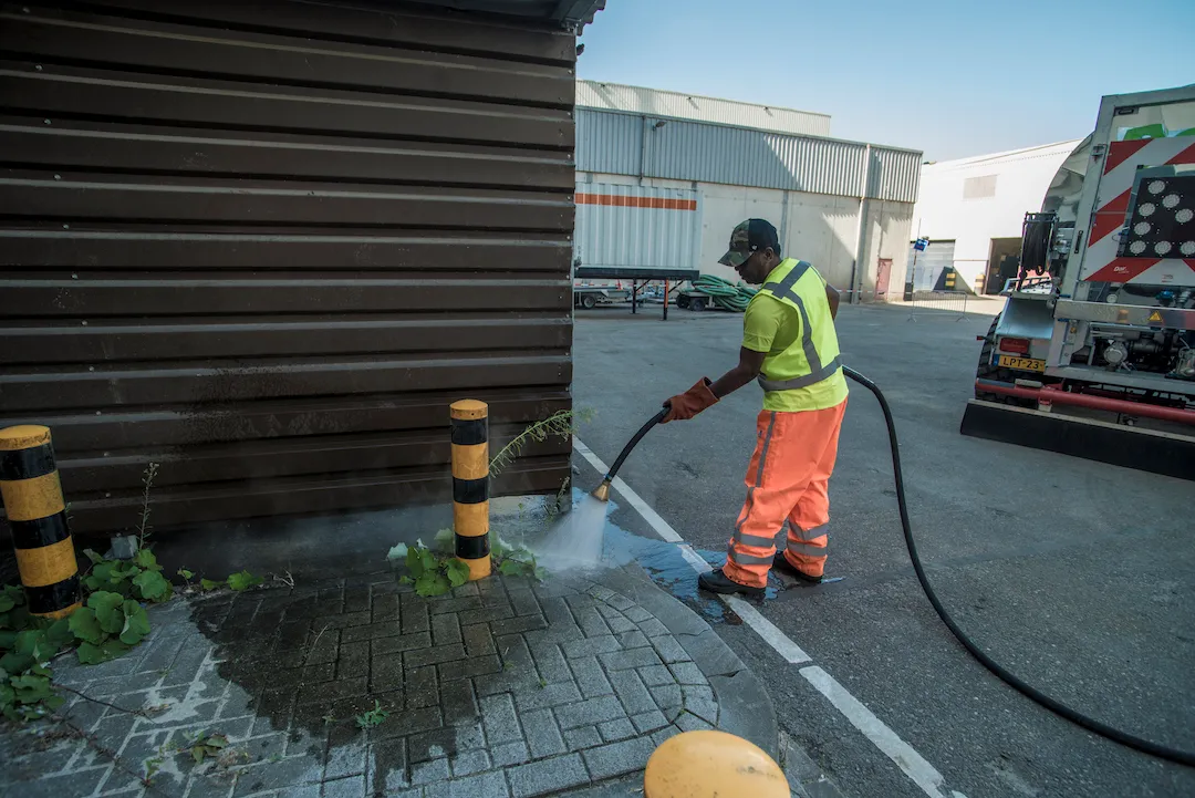 duurzame onkruidbeheersing met waterknaller 1