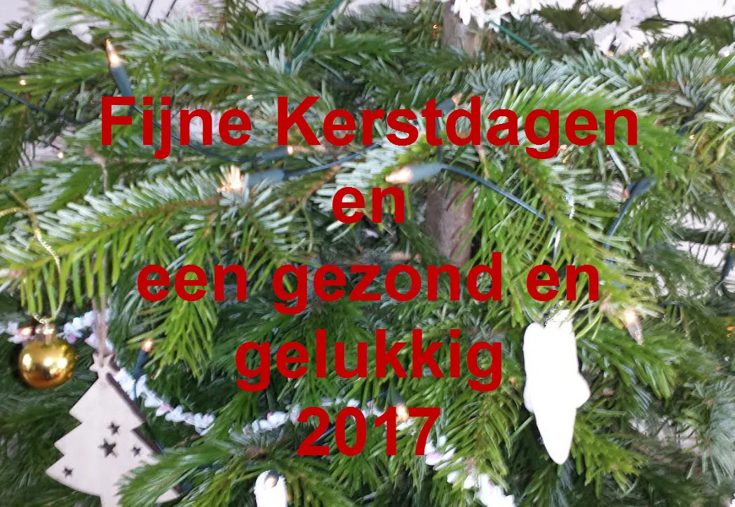 fijne kerstdagen 2016