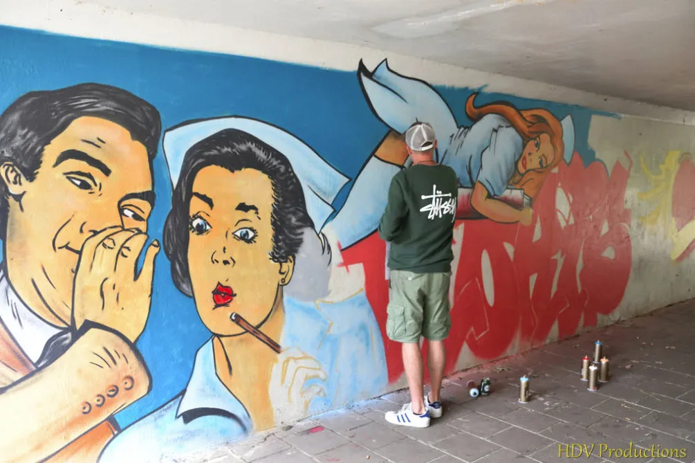 graffitti wijchen noord 100