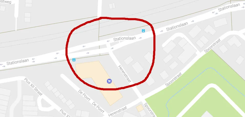 herenstraat stationslaan wijchen