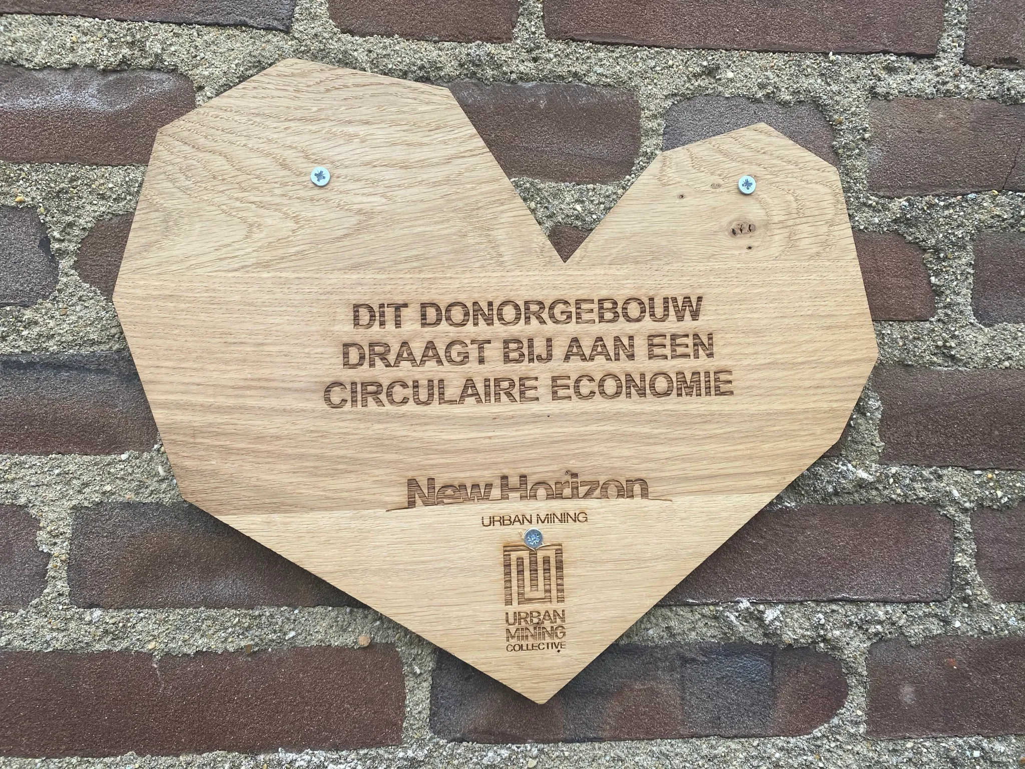 houten donorhart