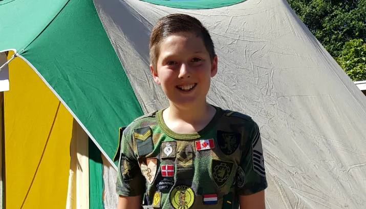 jeroen wennekes met insignes