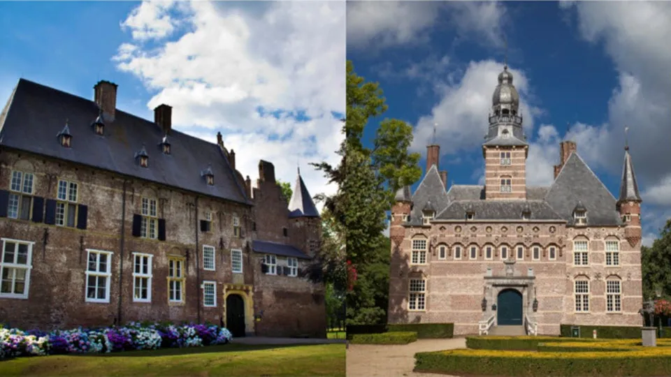 kasteel hernen en kasteel wijchen