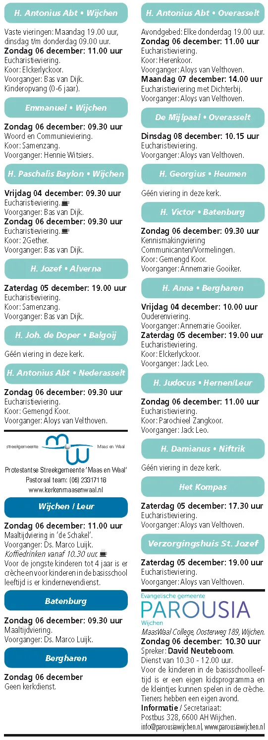 kerkberichten wijchen 021215
