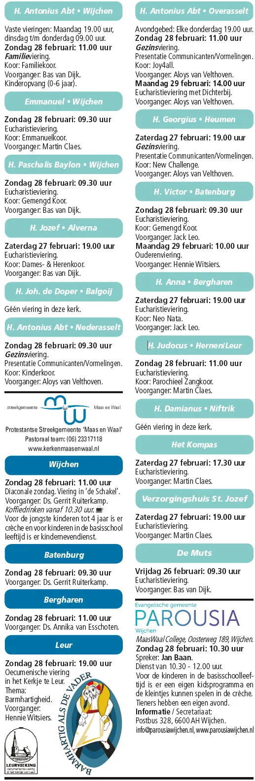 kerkberichten wijchen 240216