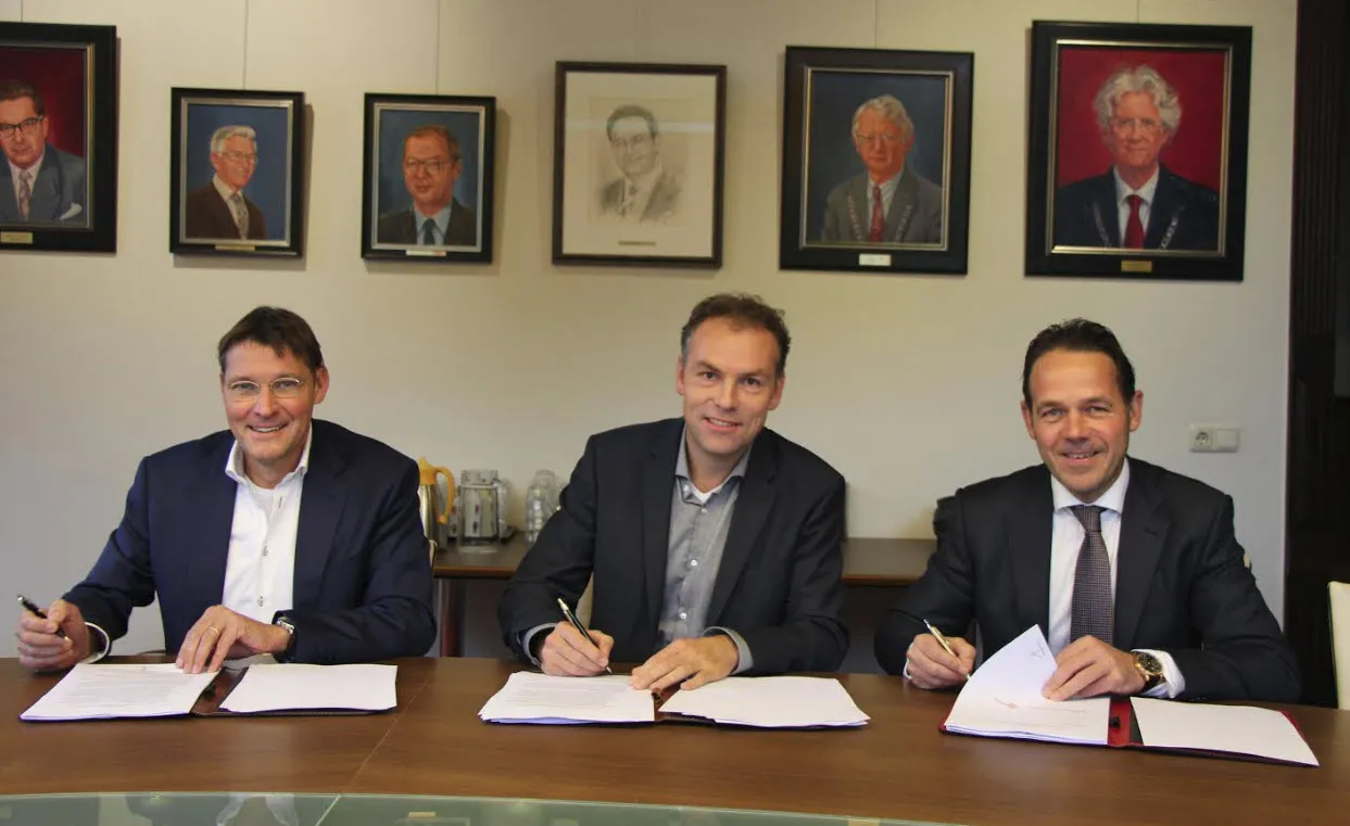 ondertekening huurlingsedam