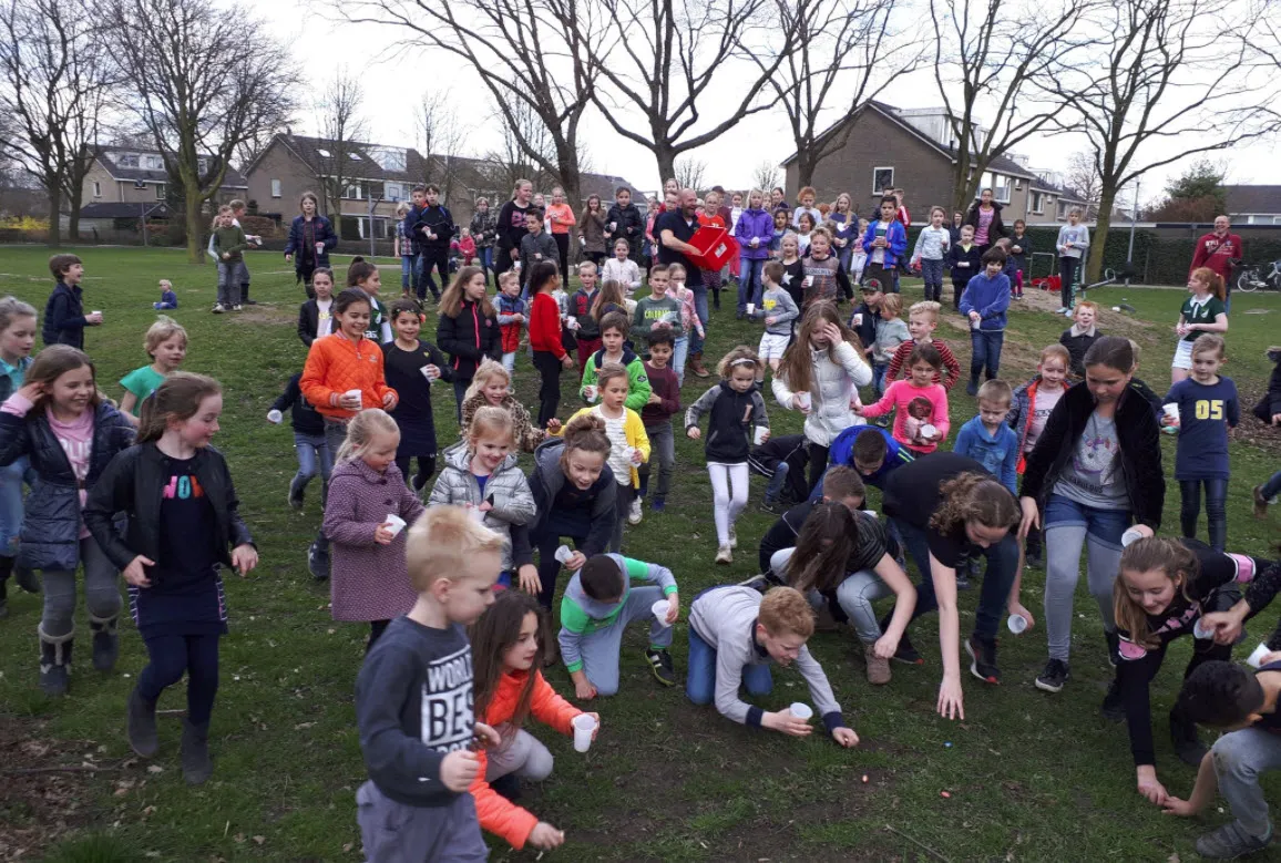 paaseieren blauwe hof