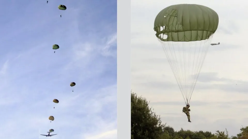parachutesprongen market garden