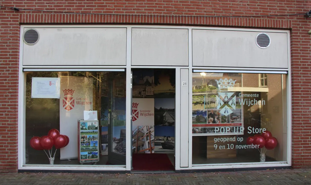 pop up store gemeente wijchen