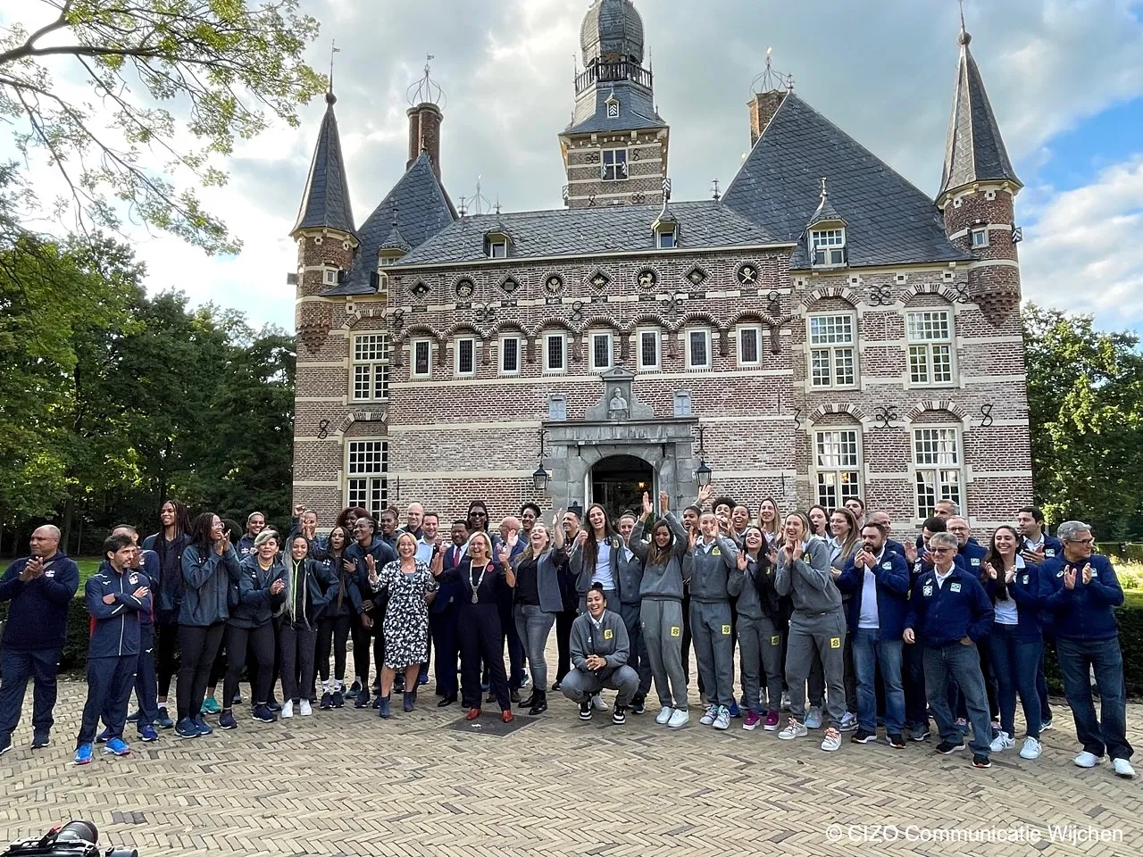 presentatie volleybalyteams brazilie dom