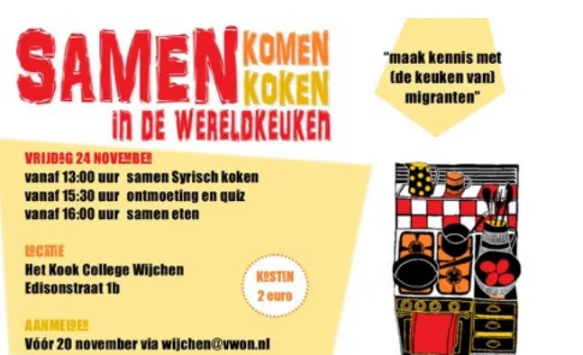 samen koken syrie