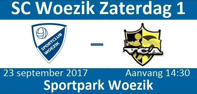 sc woezik zaterdag 230917