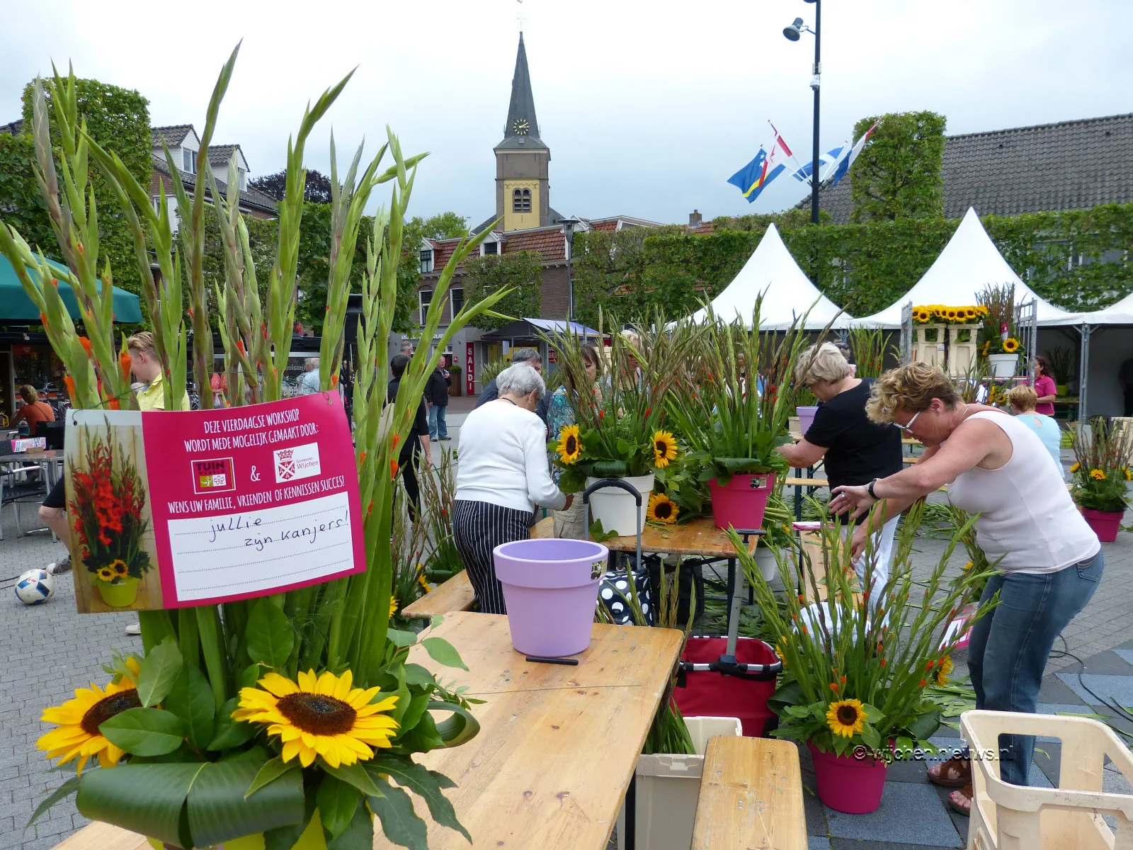 vierdaagse wijchen bloemen markt 18