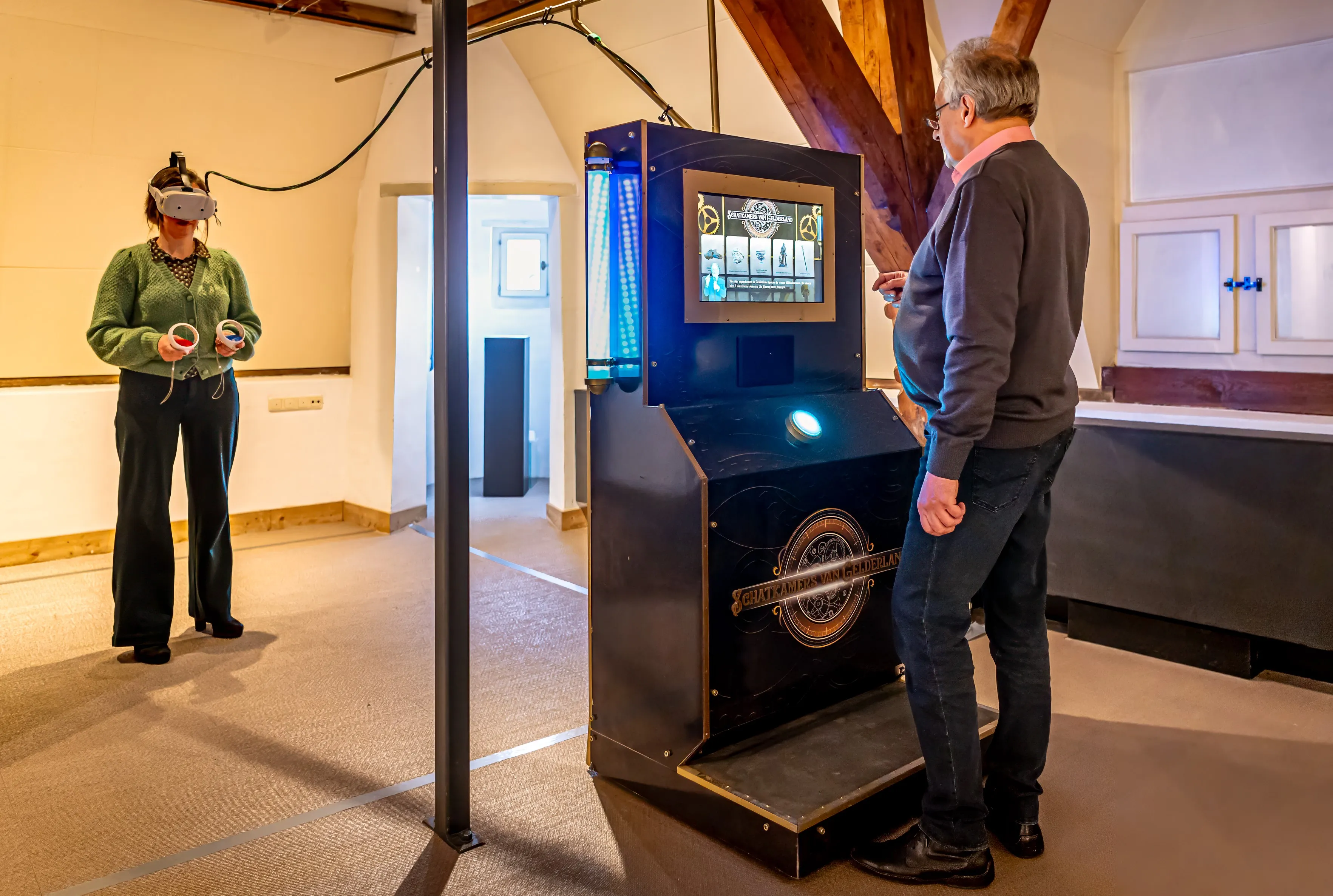 vr game schatkamers van gld in museum kasteel wijchen