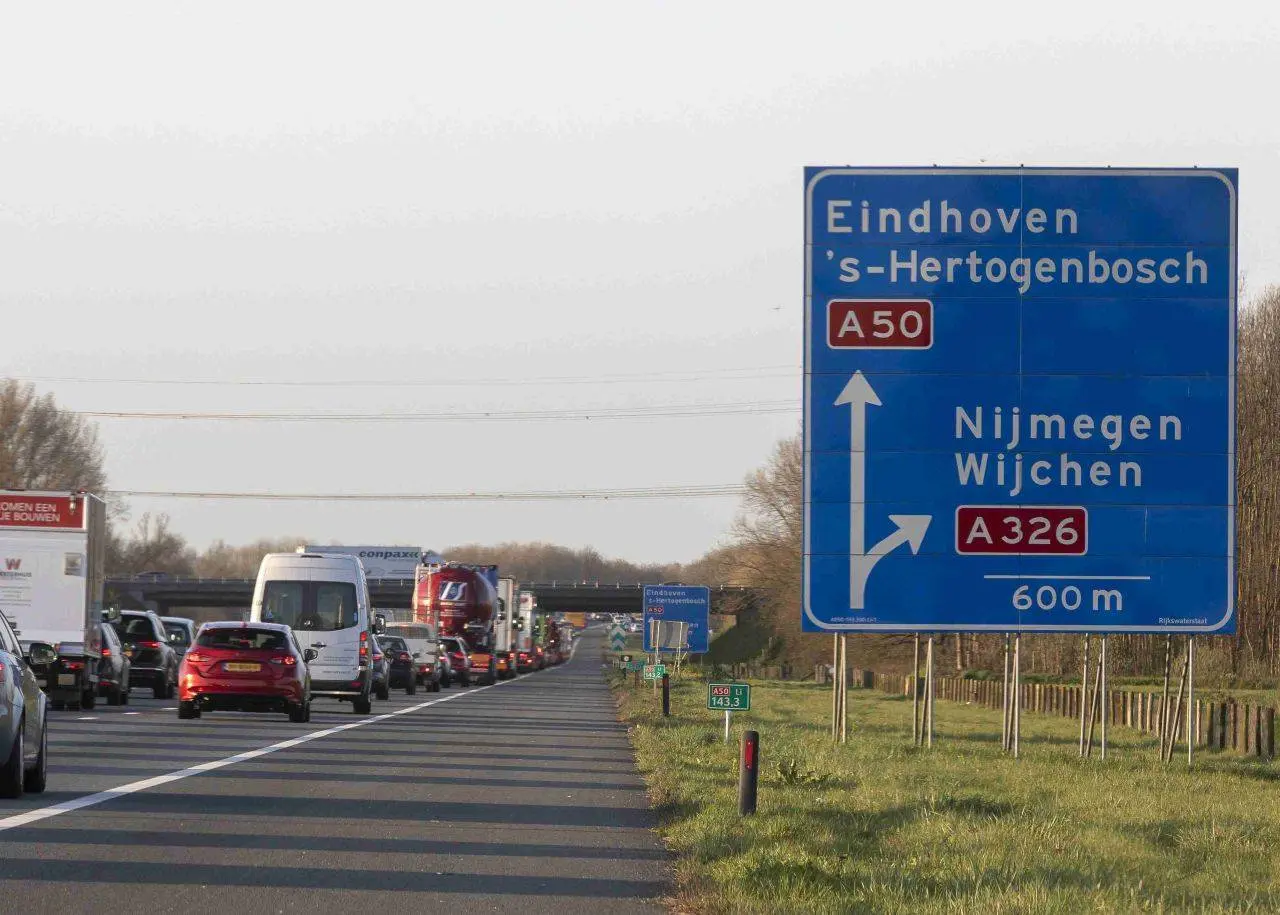 Afslag Wijchen foto- provincie gelderland