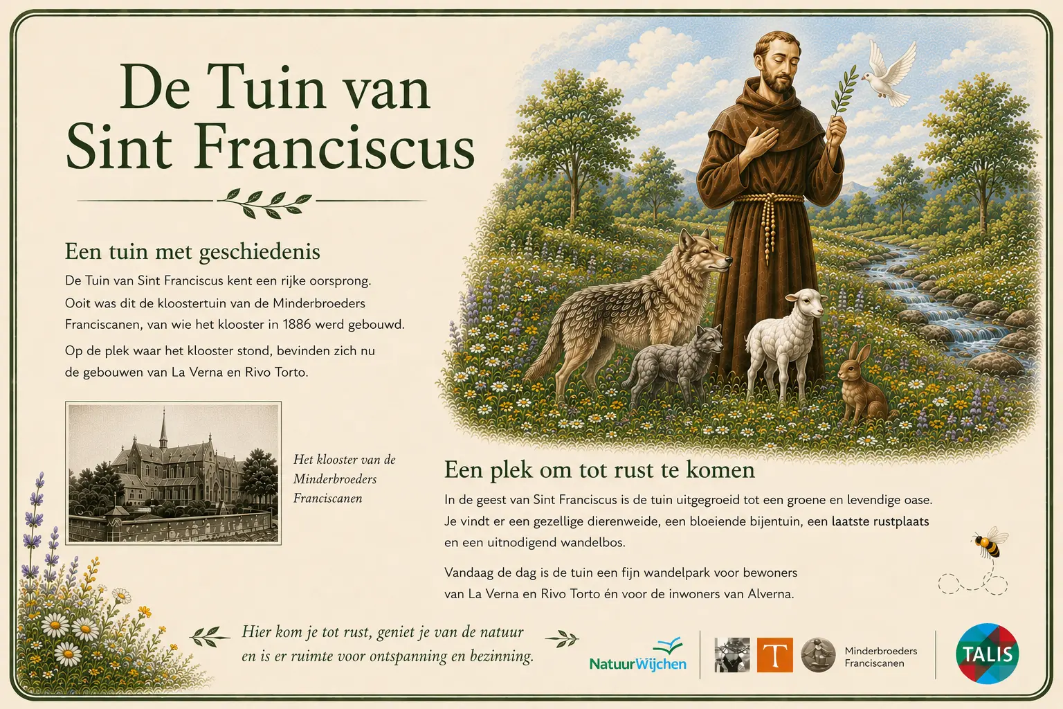 de tuin van st franciscus