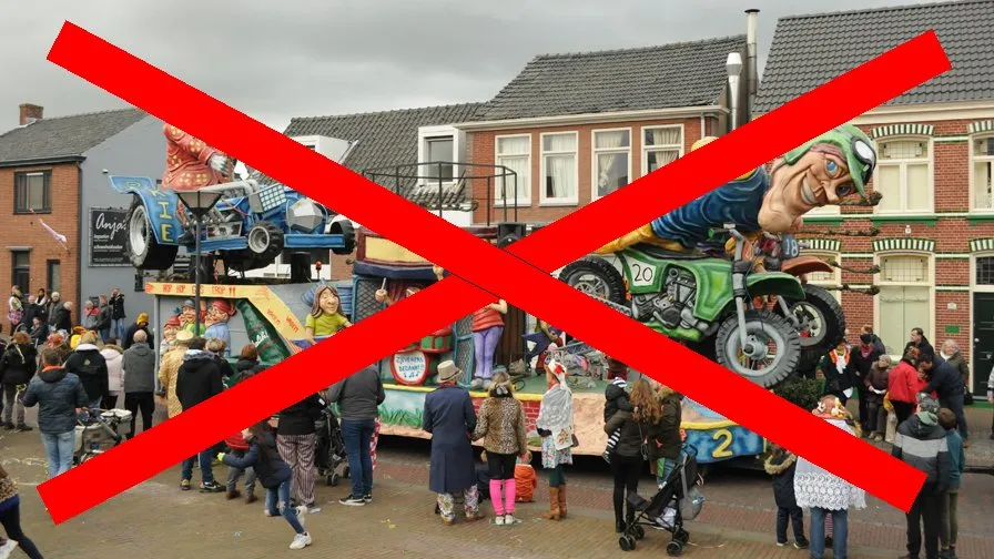 20201014 carnavaloptocht afgelast