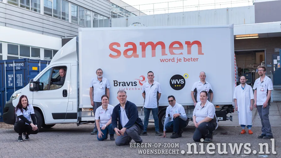 nieuwe stadsvrachtwagen maakt samenwerking bravis en wvs zichtbaar
