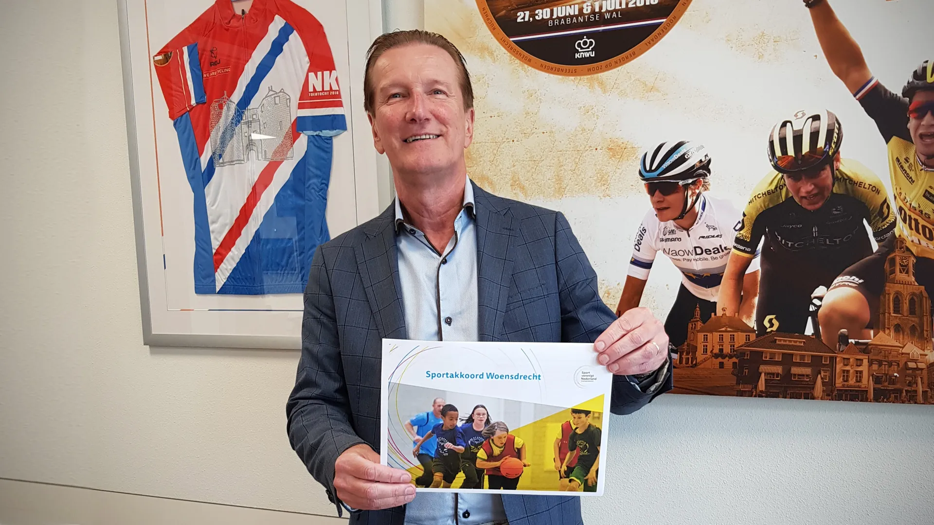 wethouder hans de waal met het sportakkoord
