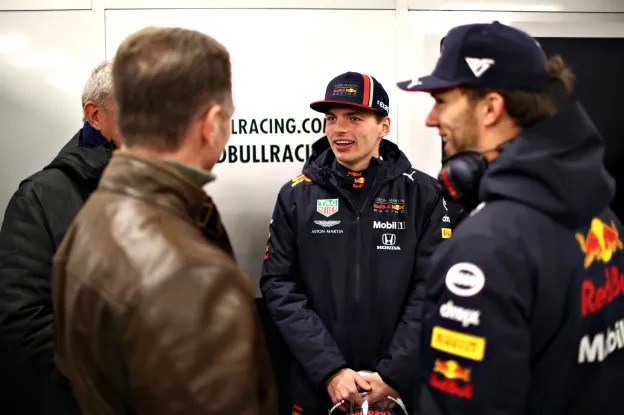 Verstappen filmdag Red Bull presentatie autojpg