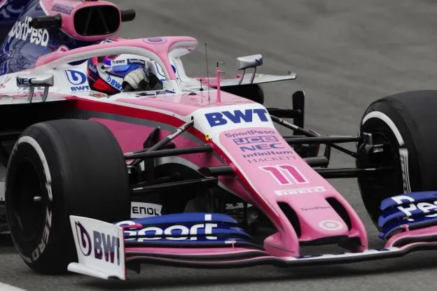 Racing Point voorvleugel Perezjpg