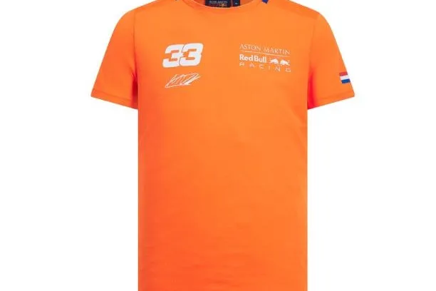Oranje Red Bull shirtJPG