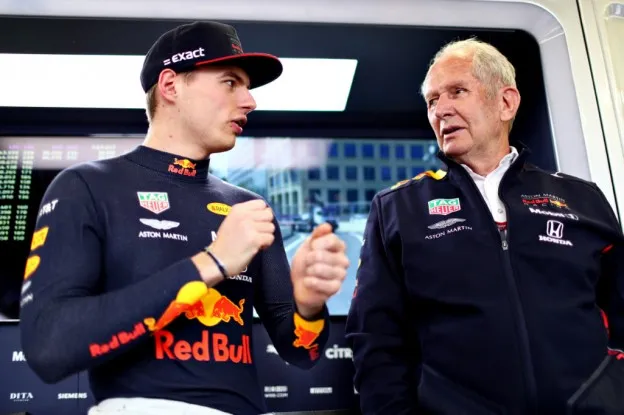 Max Verstappen Helmut marko gp azerbeidzjan 2019jpg