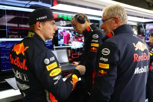Helmut Marko red bull vrouwen formule 1 gp azerbeidzjan 2019 max verstappenjpg