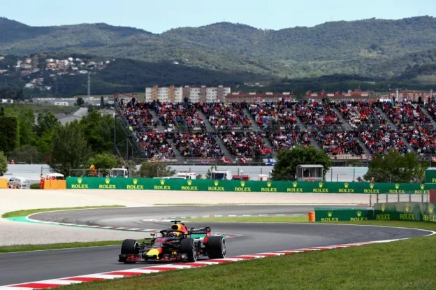 Daniel ricciardo gp spanje 2018 max verstappen formule 1 training live kijkenjpg