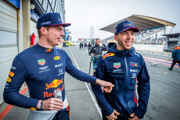 Max Verstappen Pierre Gasly jumbo racedagen 2019 andere tijdenjpg