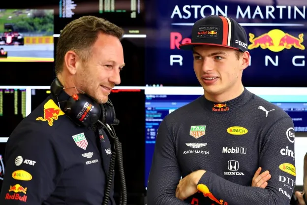 Christian Horner Max Verstappen Gp oostenrijk 2019 mattia binottojpg