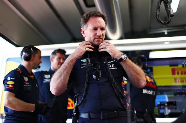 Christian horner gp frankrijk 2019 sophie kumpen moeder max verstappen kartenjpg
