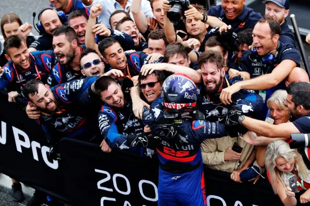 Daniil Kvyat gp duitsland 2019 robert doornbos toro rosso red bulljpg