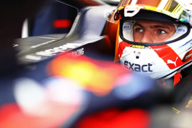 Verstappen focus kwalificatie Hongarije 2019jpg