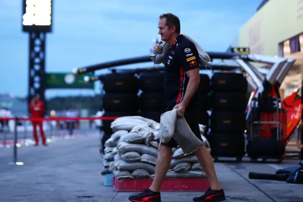 Red Bull zandzakkenjpg