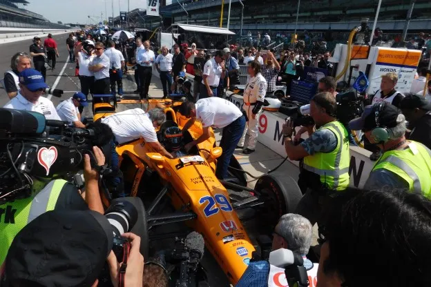 Fernando Alonso 2017 Indianapolis 500 Carb Dayjpg