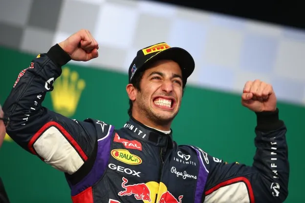 ricciardo podium australie 2014jpg