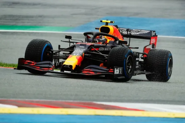 verstappen stiermarken 2020 regen bocht tweejpg