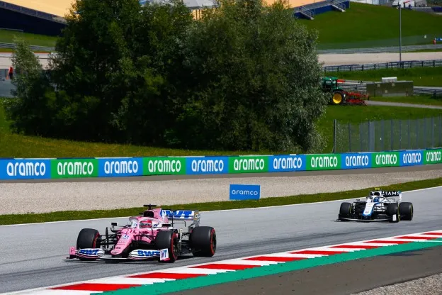 Racing Point Williams Red Bull Ringjpg