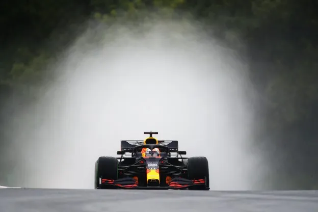 max verstappen hongarije regen fp2jpg