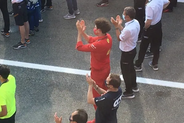 Binotto Sainz Italië 2020