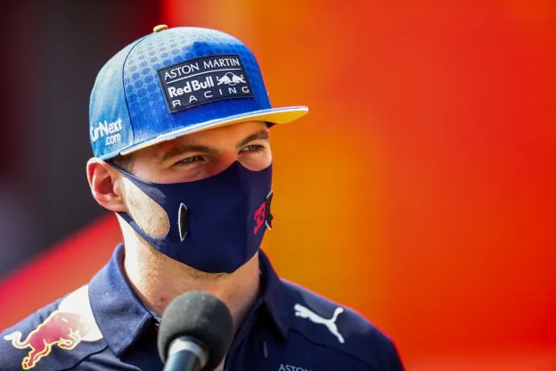 Verstappen mic Italië 2020jpg