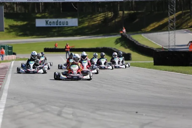 1200px Blue Shock Race  Worlds first electric kart championship in Latviajpg