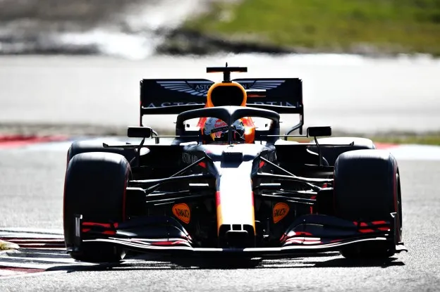 Verstappen in kwalificatie Duitsland 2020jpg