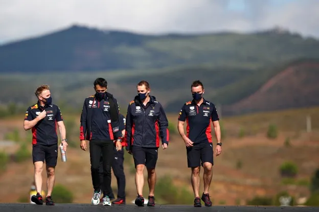 Alexander Albon Portimao trackwalkjpg