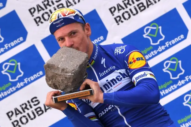 DQS GI Philippe Gilbert kassei Parijs Roubaixjpg
