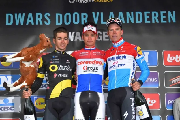DQS GI Anthony Turgis Mathieu van der Poel Bob Jungels Dwars door Vlaanderenjpg