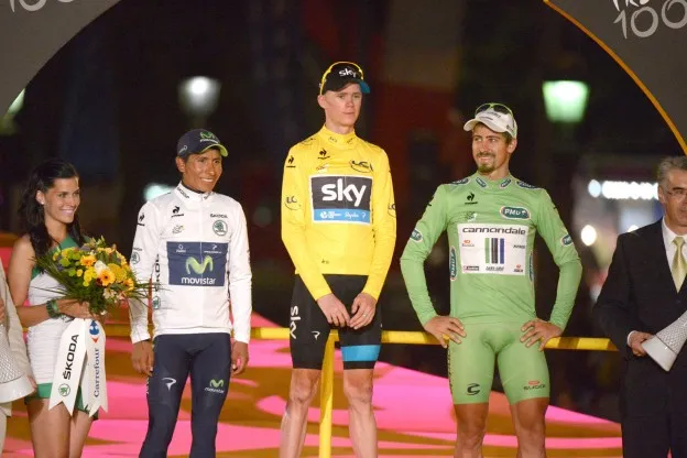 Sirotti Tour de France 2013 Chris Froome Nairo Quintana Peter Saganjpg