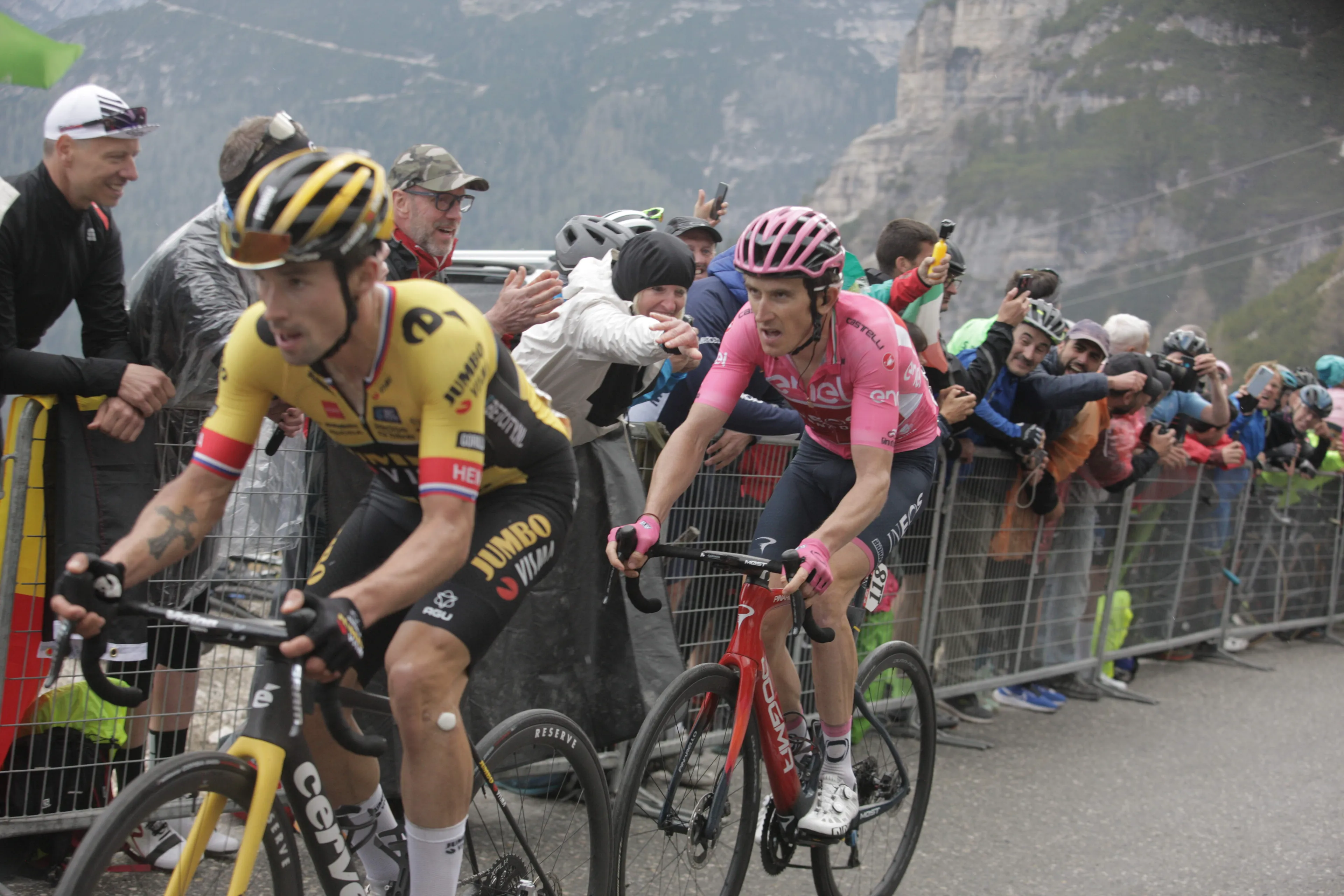primoz roglic geraint thomas