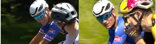 vdp van aert pogacar